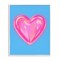 Stupell Industries Watercolor Sculptural Heart Framed Giclee Wall Art Design by House of Lulu